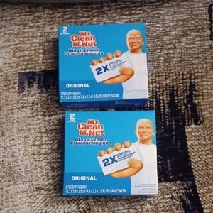 4/$30 New Mr. Clean Magic Eraser Original - 2 Pad Pack X 2 (Sealed)